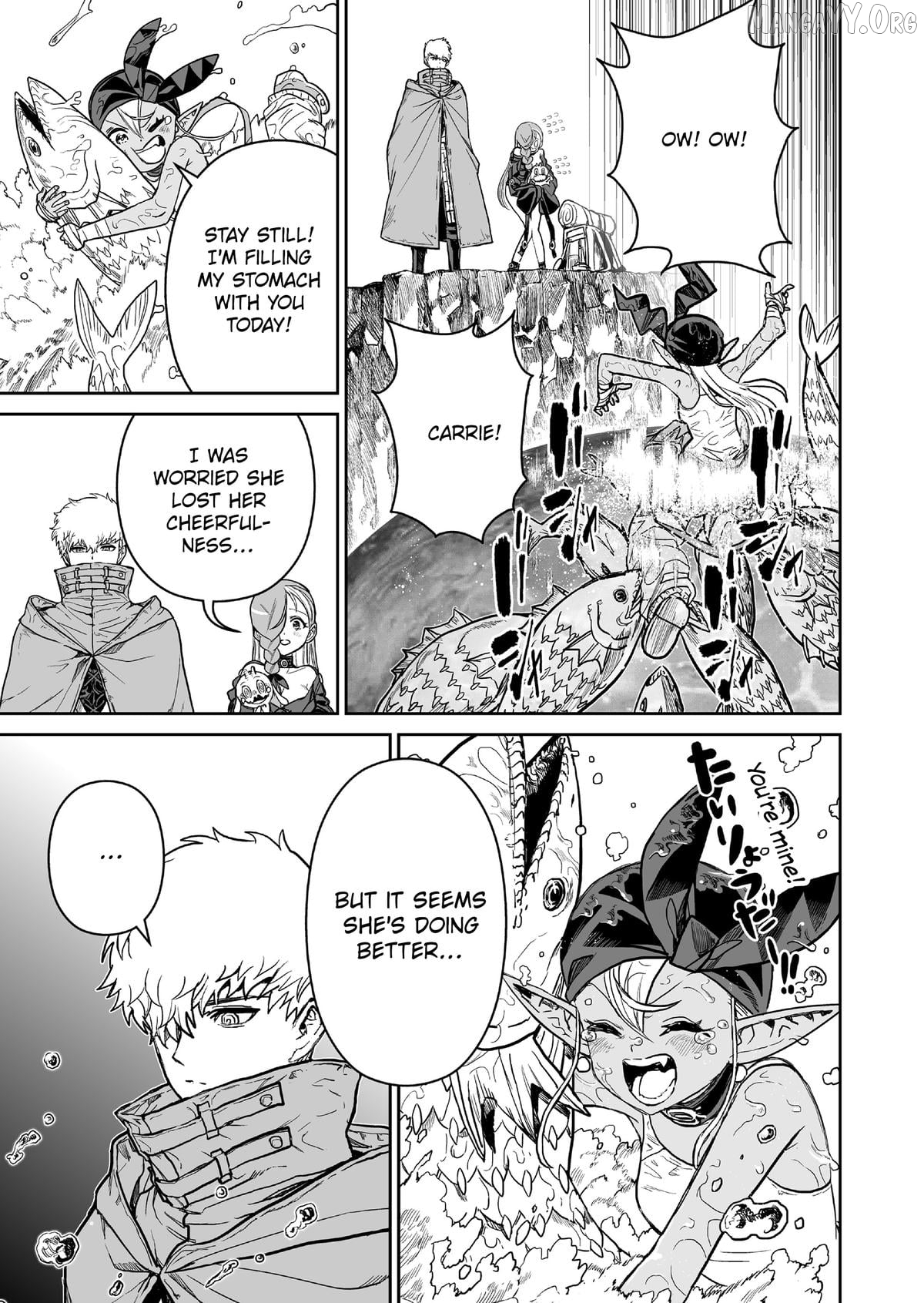 Abandoned: The Hero Who's So Strong He Breaks Every Weapon and The Elf Blacksmith Chapter 23 - page 5