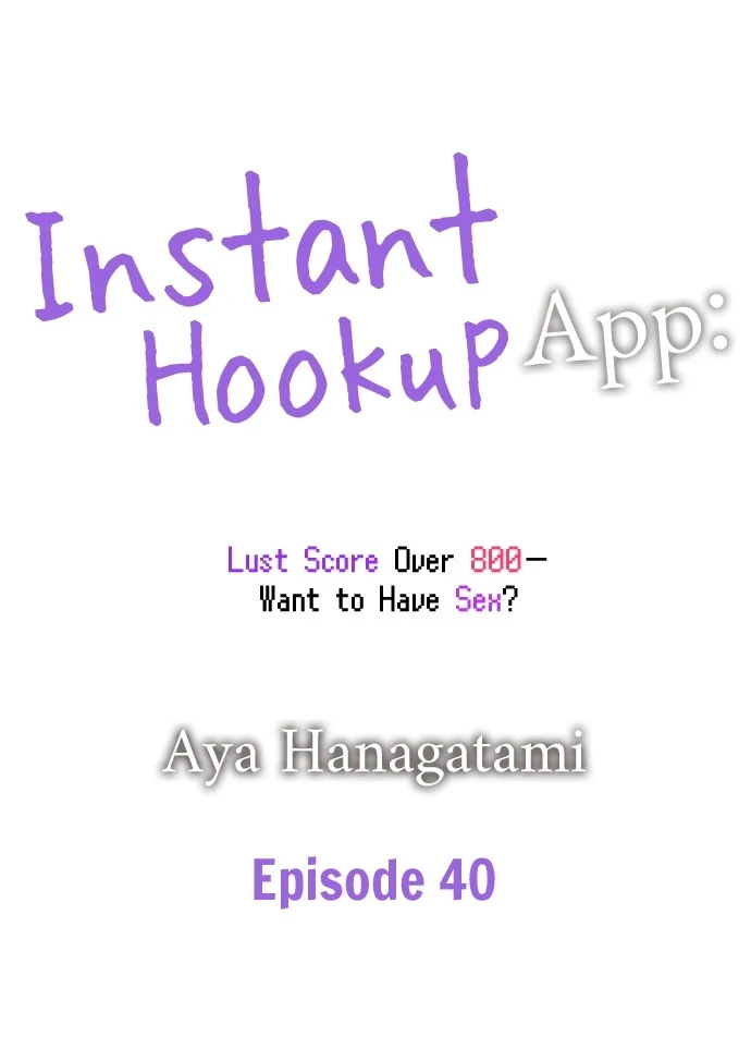App de, Soku Hame - Yokujoudo ga 800 wo Koeteimasu SEX shimasu ka? [Uncensored] Chapter 40 - page 1