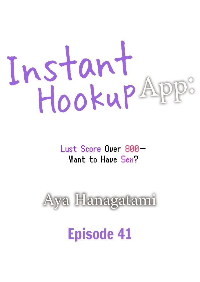 App de, Soku Hame - Yokujoudo ga 800 wo Koeteimasu SEX shimasu ka? [Uncensored] Chapter 41 - page 1