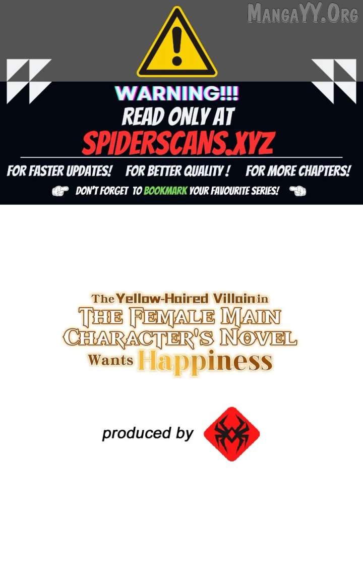 The Yellow-haired Villain in Female Main Character's Novel wants Happiness Chapter 48 - page 1
