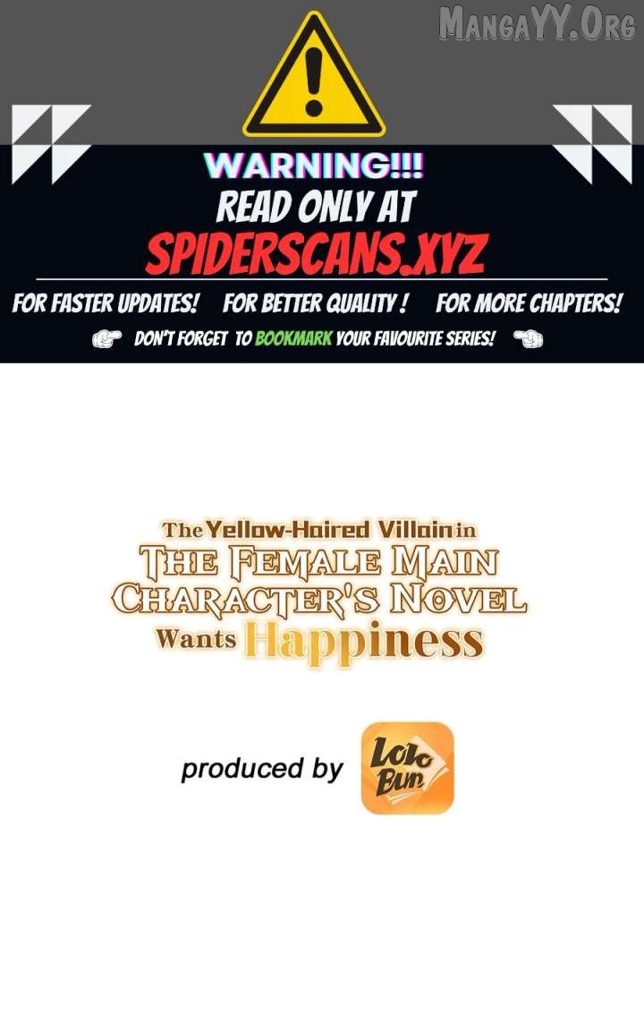 The Yellow-haired Villain in Female Main Character's Novel wants Happiness Chapter 49 - page 1