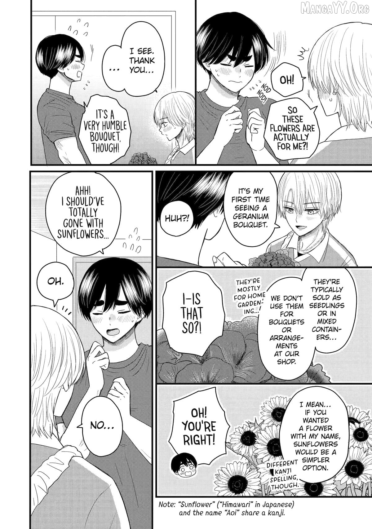 Aoi-kun wa Mukimuki Kanojo wo Kouteishitai Chapter 5 - page 36