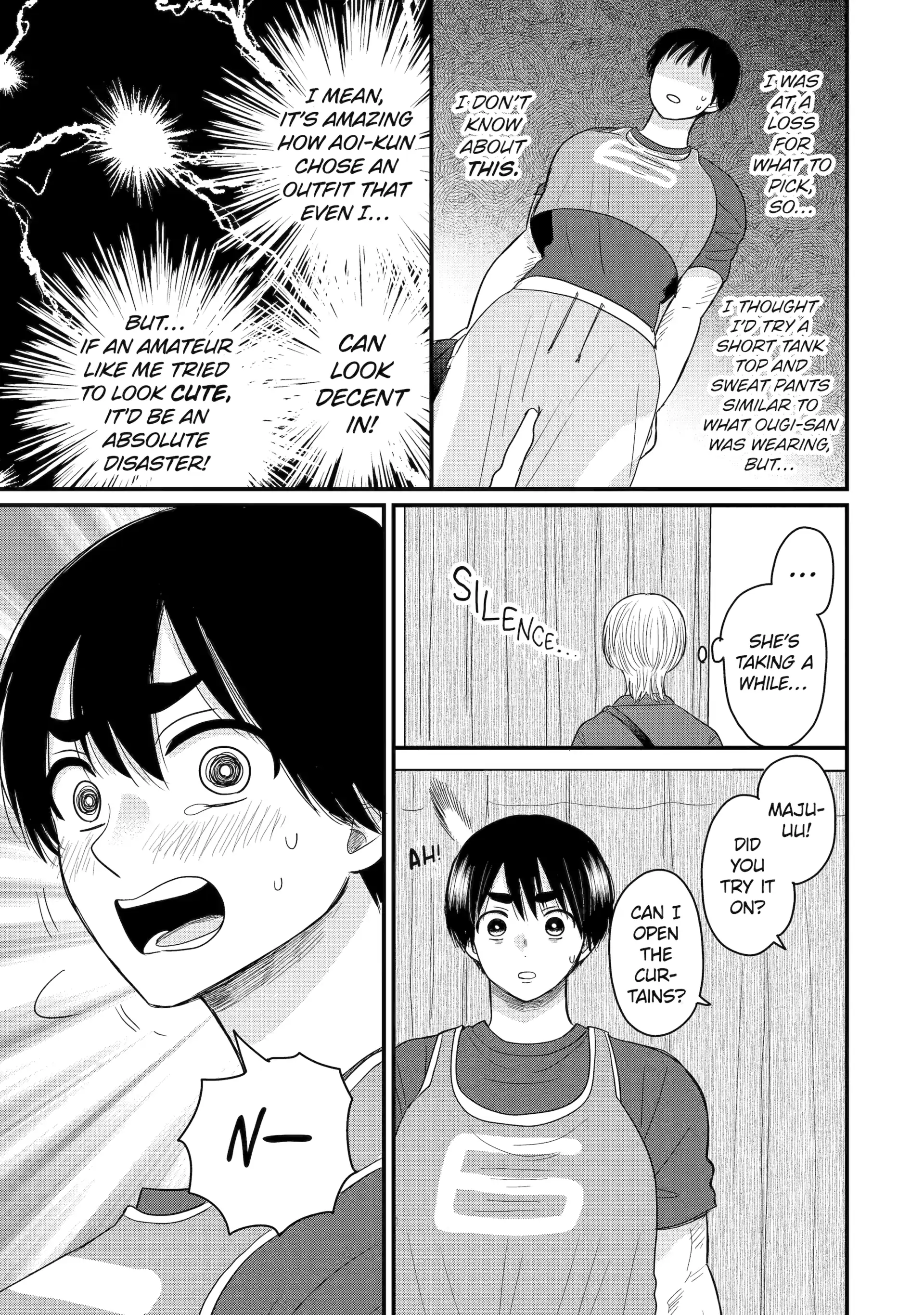 Aoi-kun wa Mukimuki Kanojo wo Kouteishitai Chapter 6.3 - page 2