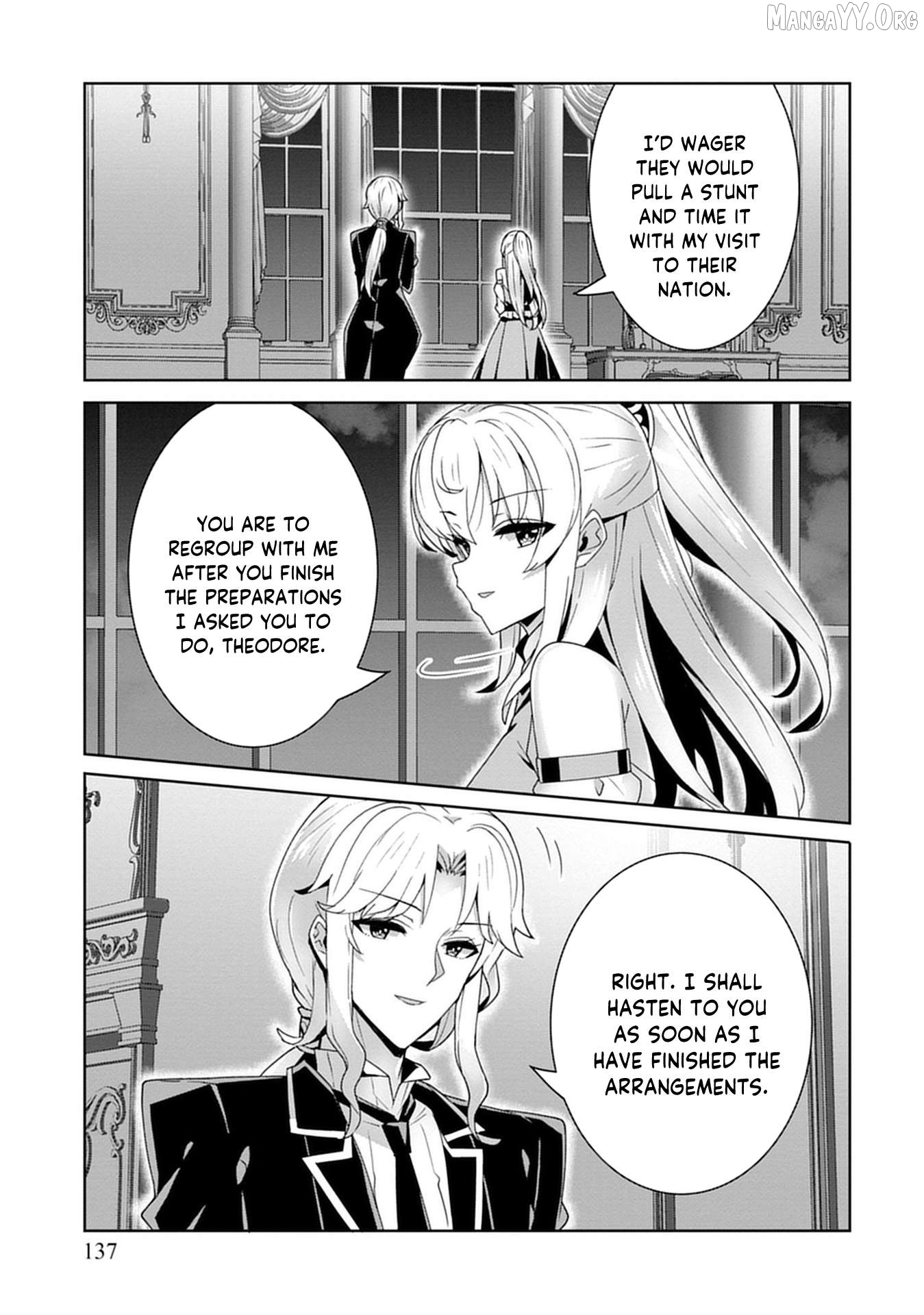Iranai Akuyaku Reijou, Waga Kuni de Hikitorimasu wa Yuushuu na Go-reijoukata o Tsuihou da Nante Orokana Mane, Kuni o Horoboshimashite yo? Chapter 4 - page 21