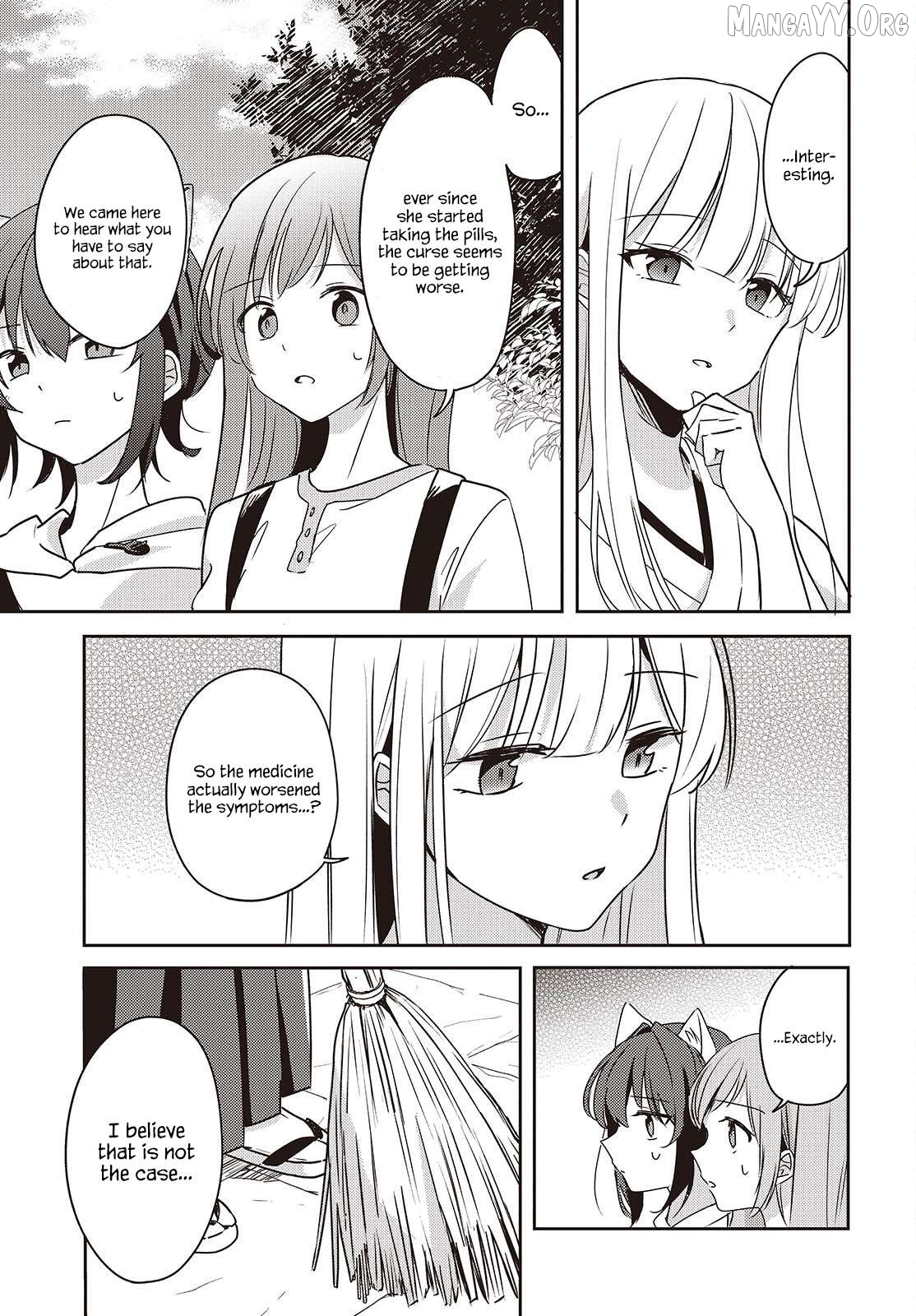 Osananajimi wa, Nyaa to Naite Skirt no Naka. Chapter 9 - page 11