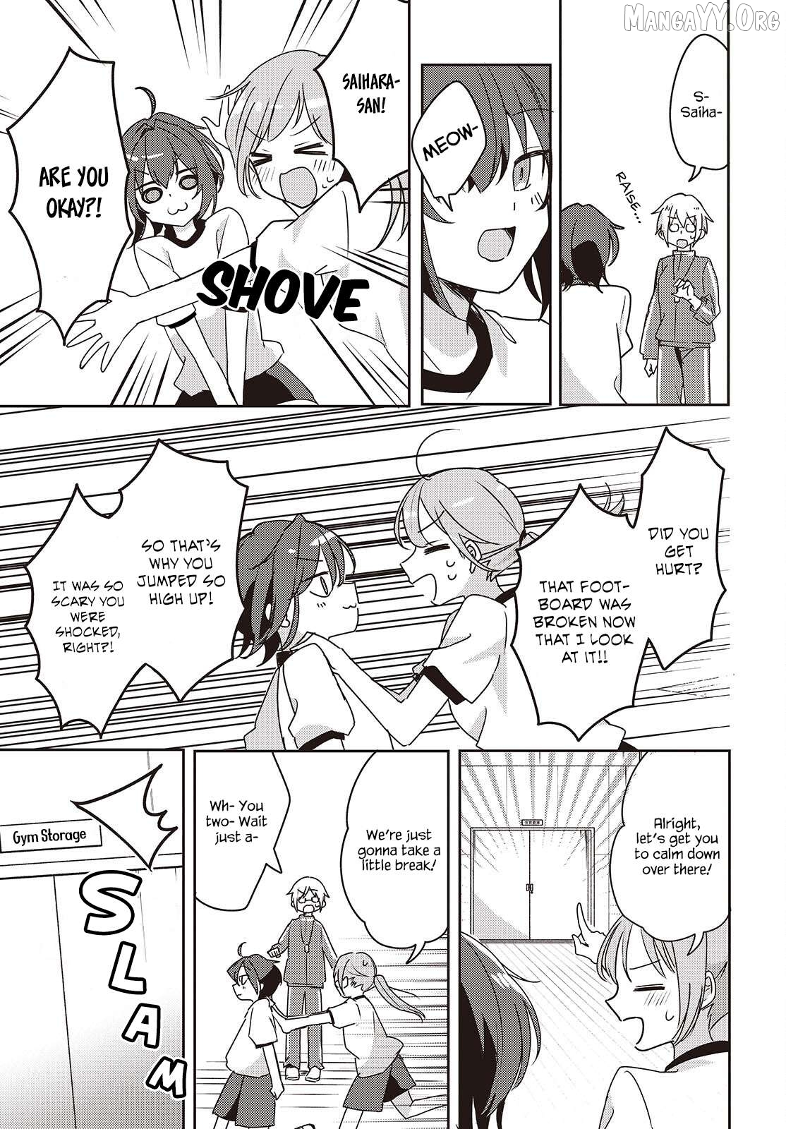 Osananajimi wa, Nyaa to Naite Skirt no Naka. Chapter 9 - page 25