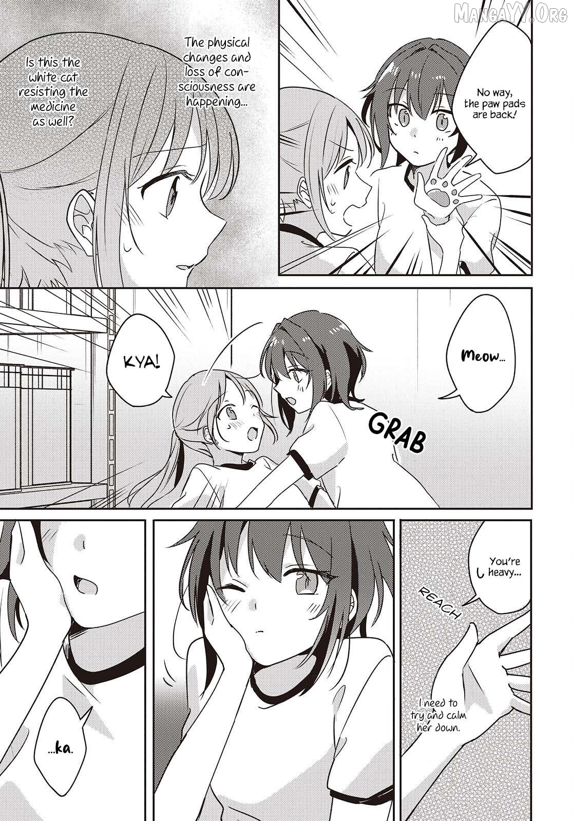 Osananajimi wa, Nyaa to Naite Skirt no Naka. Chapter 9 - page 27