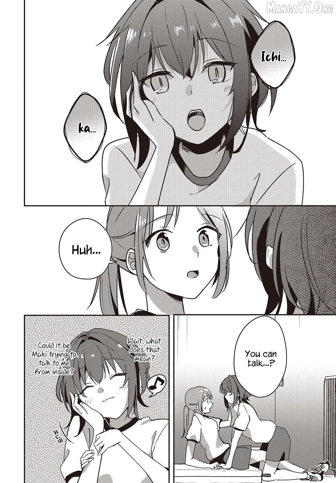Osananajimi wa, Nyaa to Naite Skirt no Naka. Chapter 9 - page 28