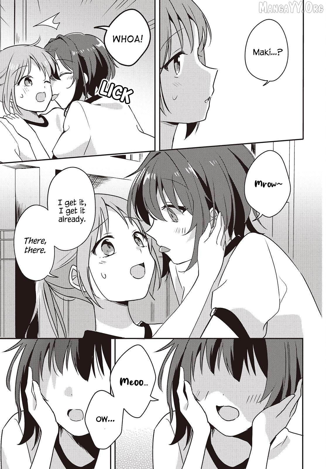 Osananajimi wa, Nyaa to Naite Skirt no Naka. Chapter 9 - page 29