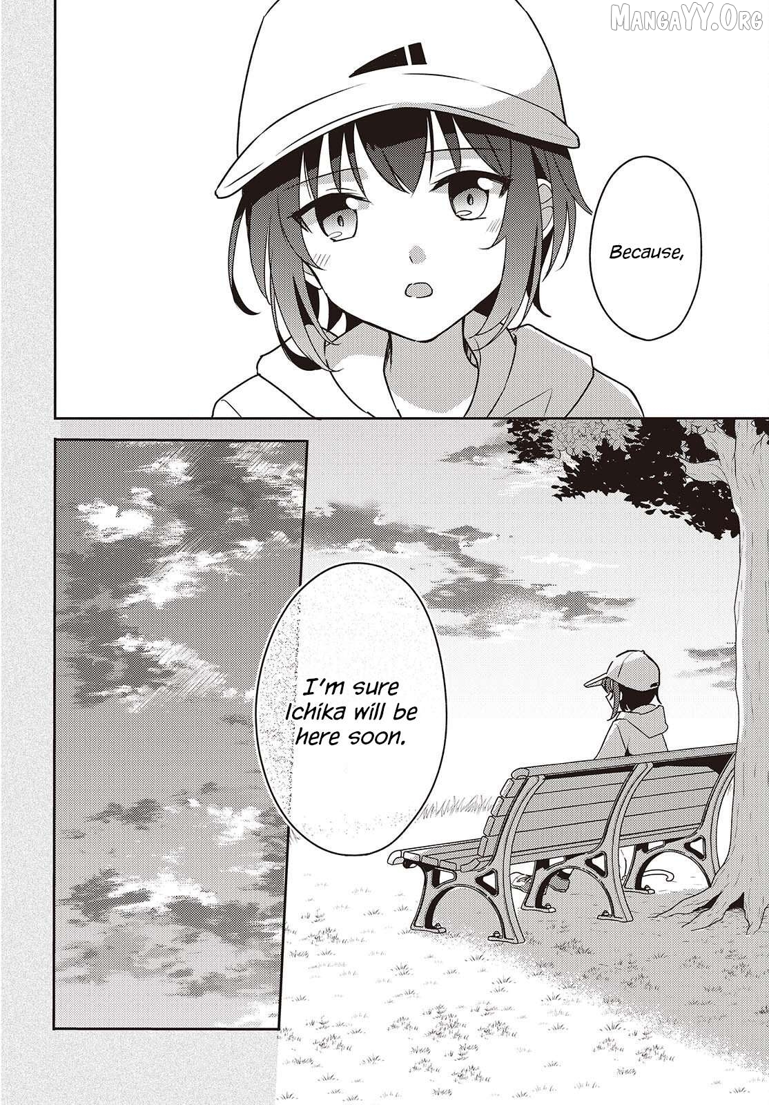 Osananajimi wa, Nyaa to Naite Skirt no Naka. Chapter 10 - page 2