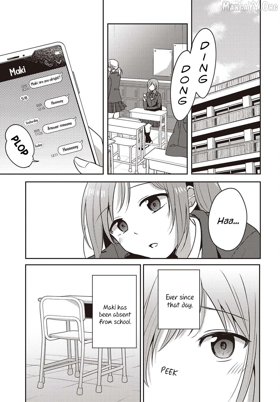 Osananajimi wa, Nyaa to Naite Skirt no Naka. Chapter 10 - page 7