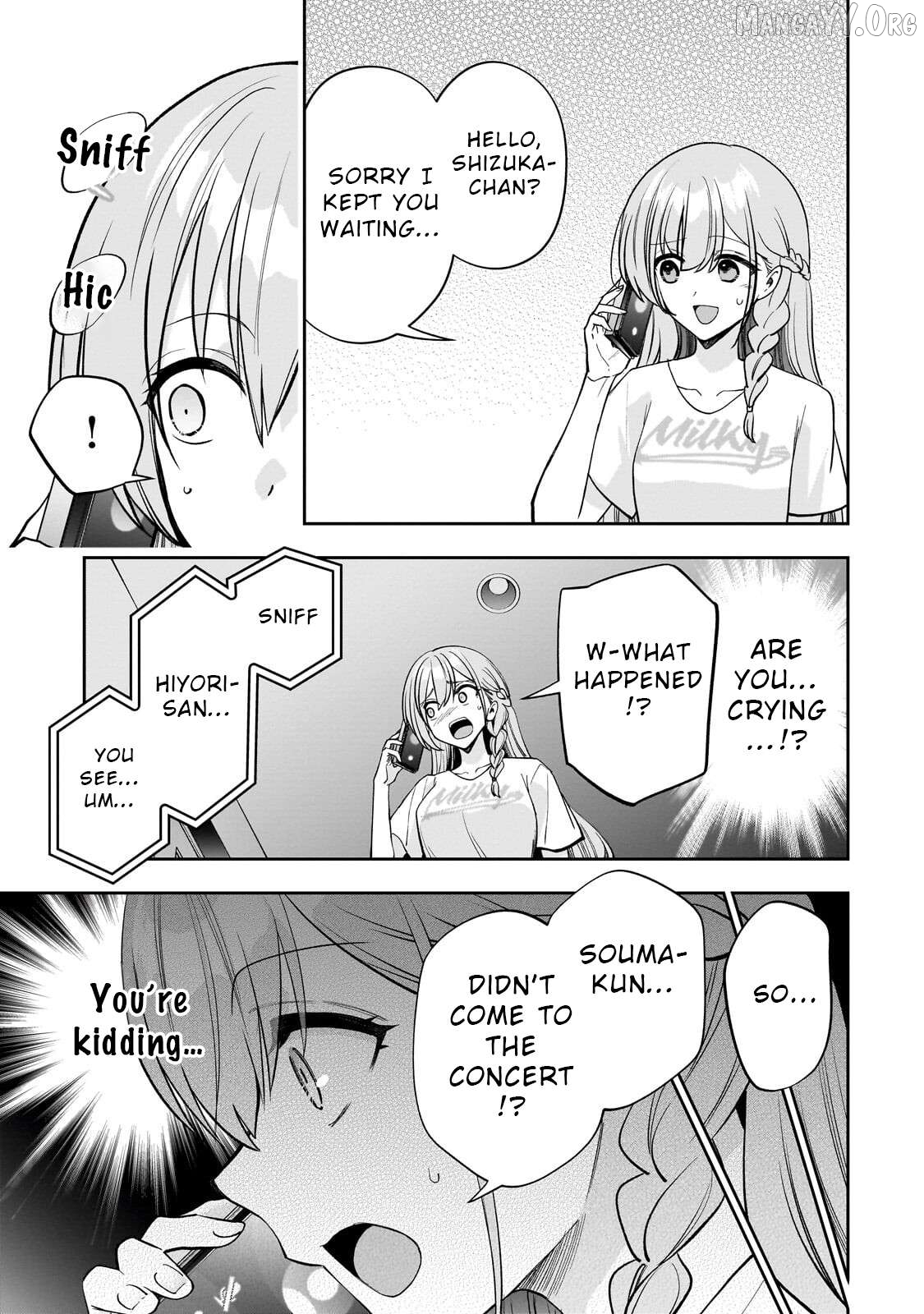 Net no "Oshi" to Real no "Oshi" ga Tonari ni Hikkoshite Kita Chapter 25 - page 3