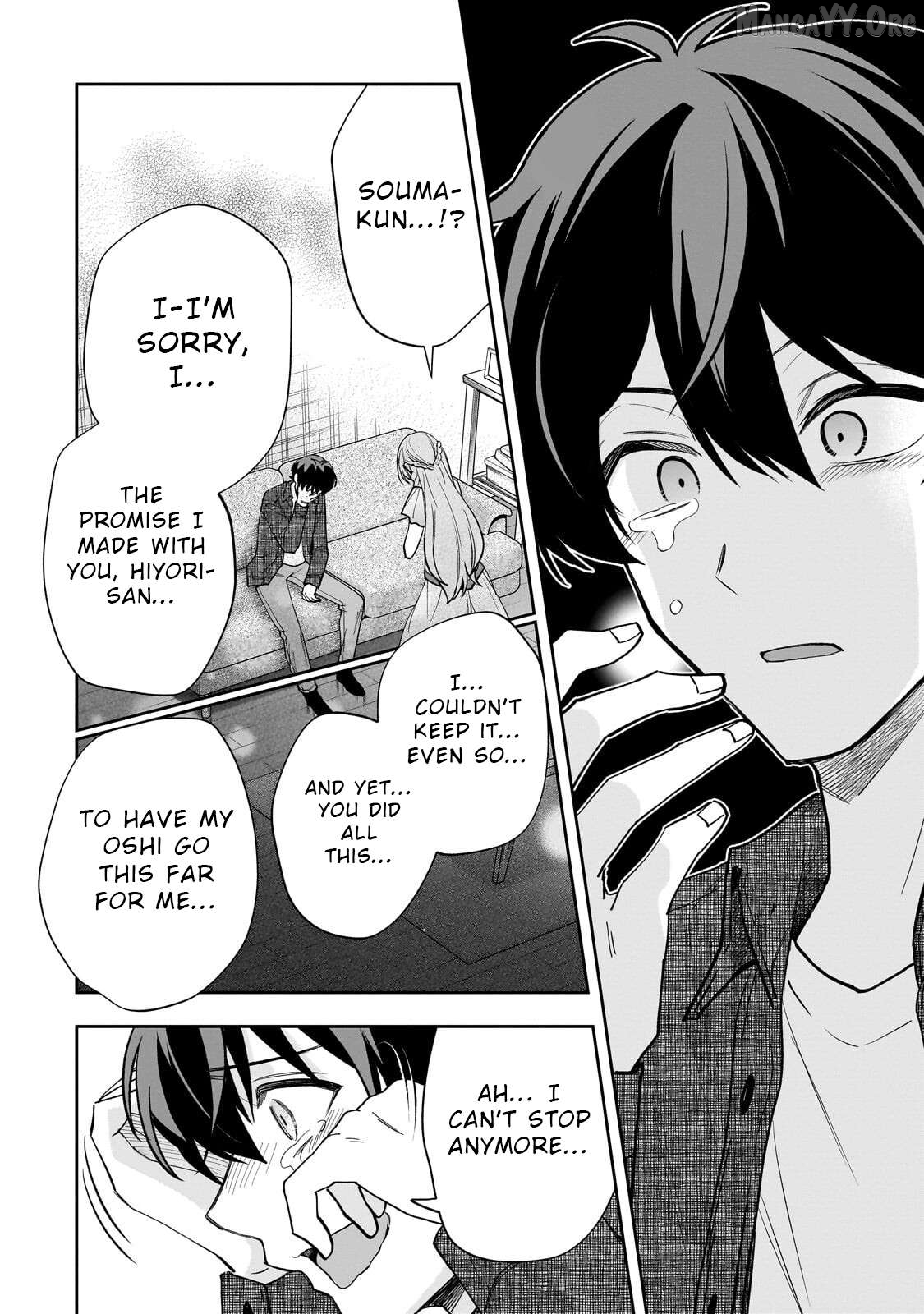 Net no "Oshi" to Real no "Oshi" ga Tonari ni Hikkoshite Kita Chapter 25 - page 34