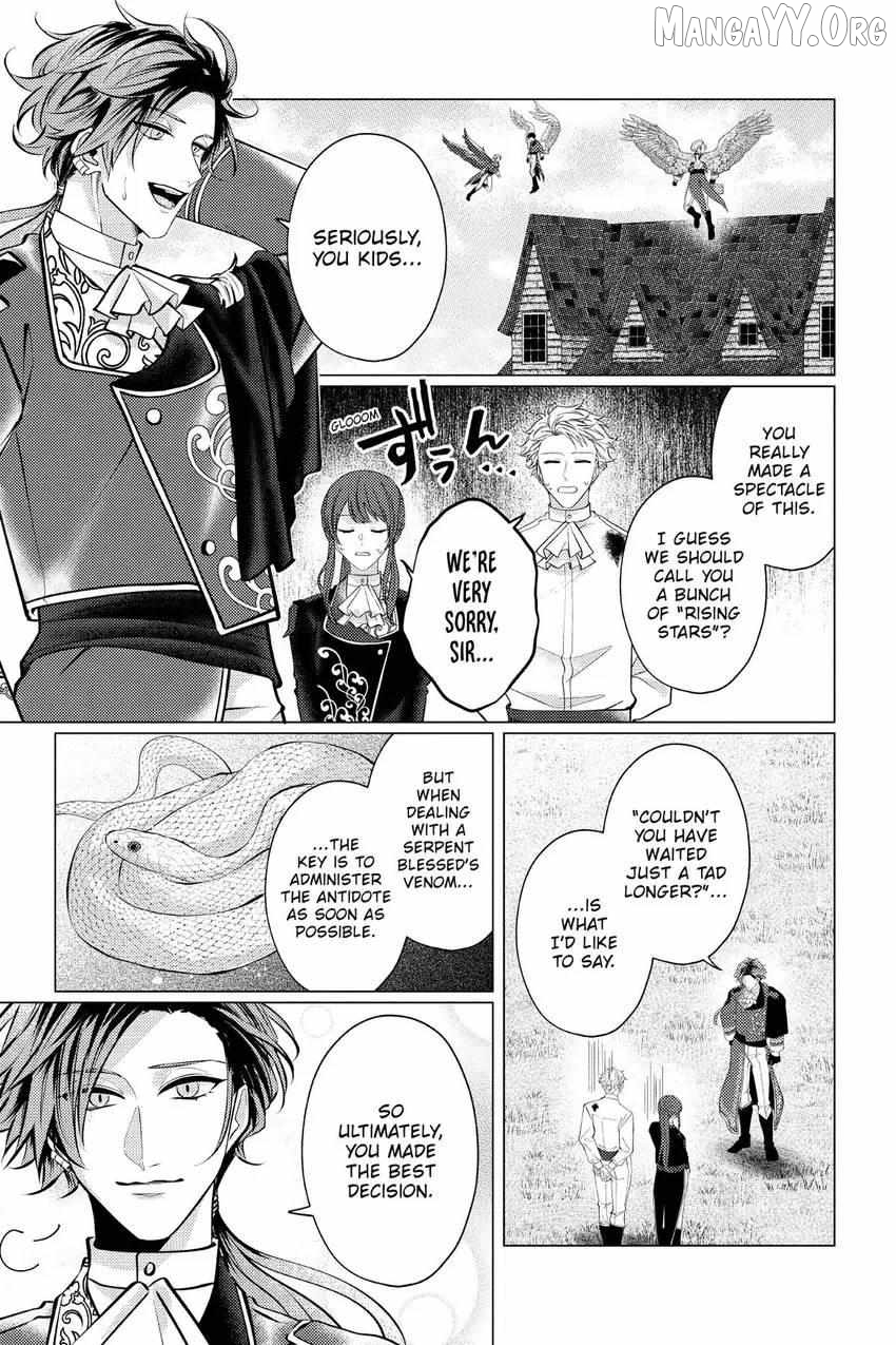 The young lady, who was blessed by the Gorilla God, is adored in the Royal Knight Order. Chapter 33 - page 10