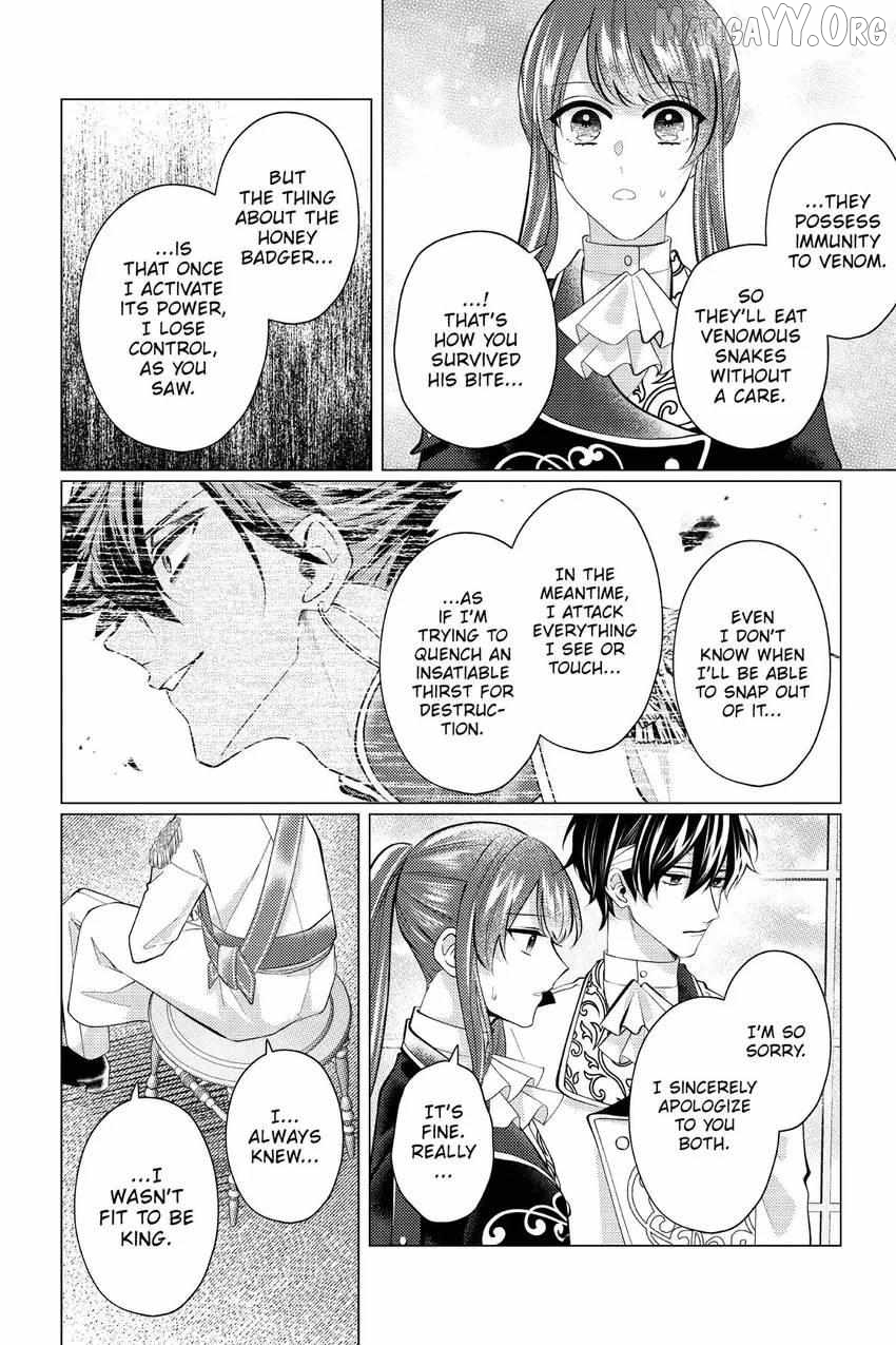 The young lady, who was blessed by the Gorilla God, is adored in the Royal Knight Order. Chapter 33 - page 13