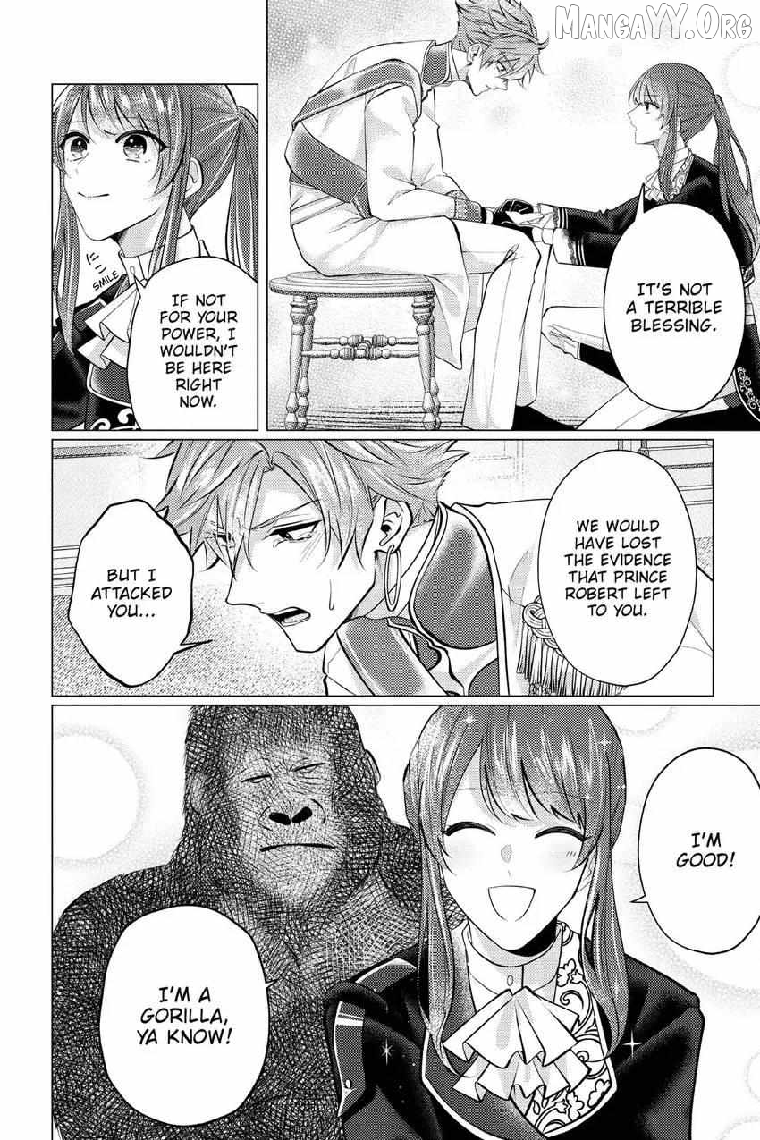 The young lady, who was blessed by the Gorilla God, is adored in the Royal Knight Order. Chapter 33 - page 15
