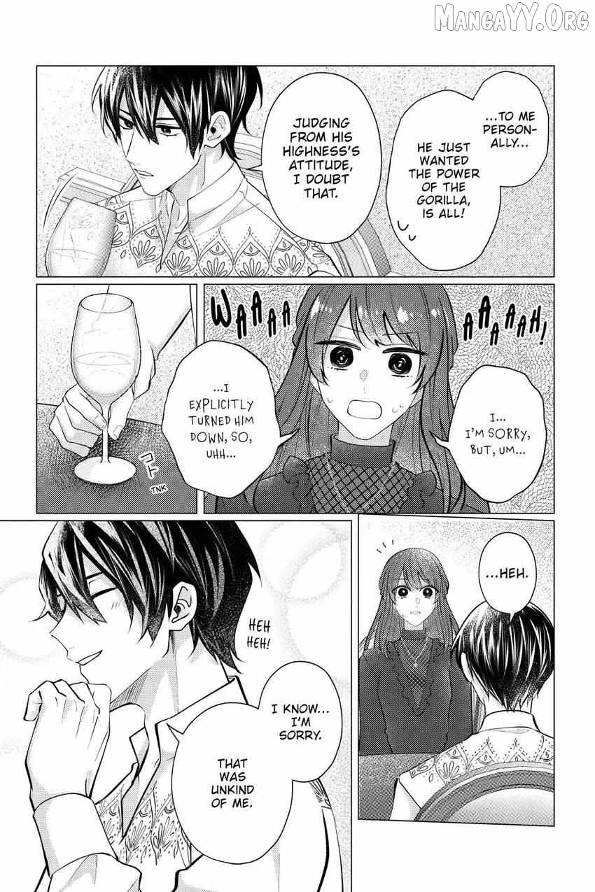 The young lady, who was blessed by the Gorilla God, is adored in the Royal Knight Order. Chapter 34 - page 20