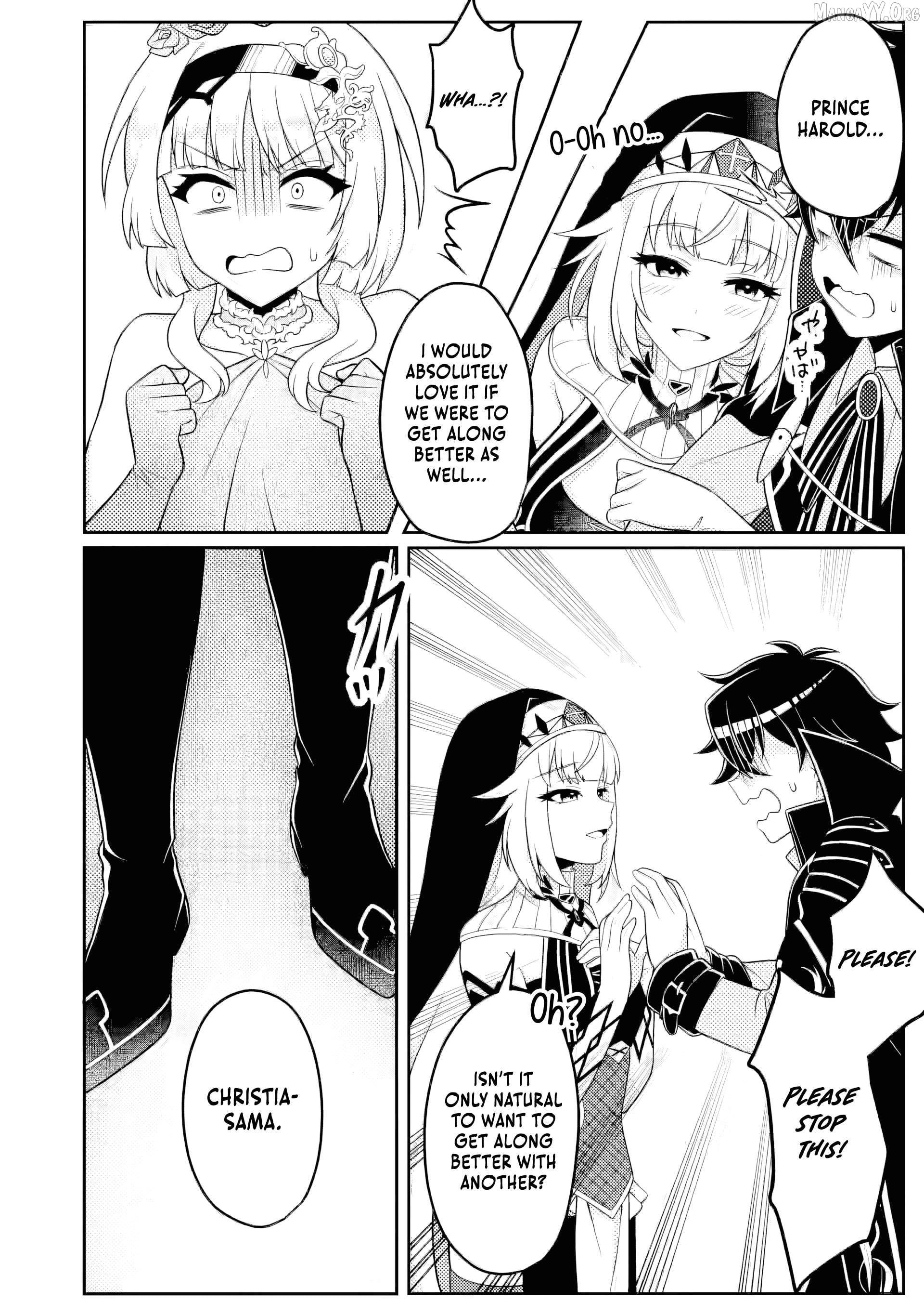 The Incompetent Villainous Prince Wants to Survive ~I was Reincarnated Into a Romance RPG as a Mob Villain, But I will Ignore the Original Work and Aim to Become the Strongest~ Chapter 12.1 - page 7