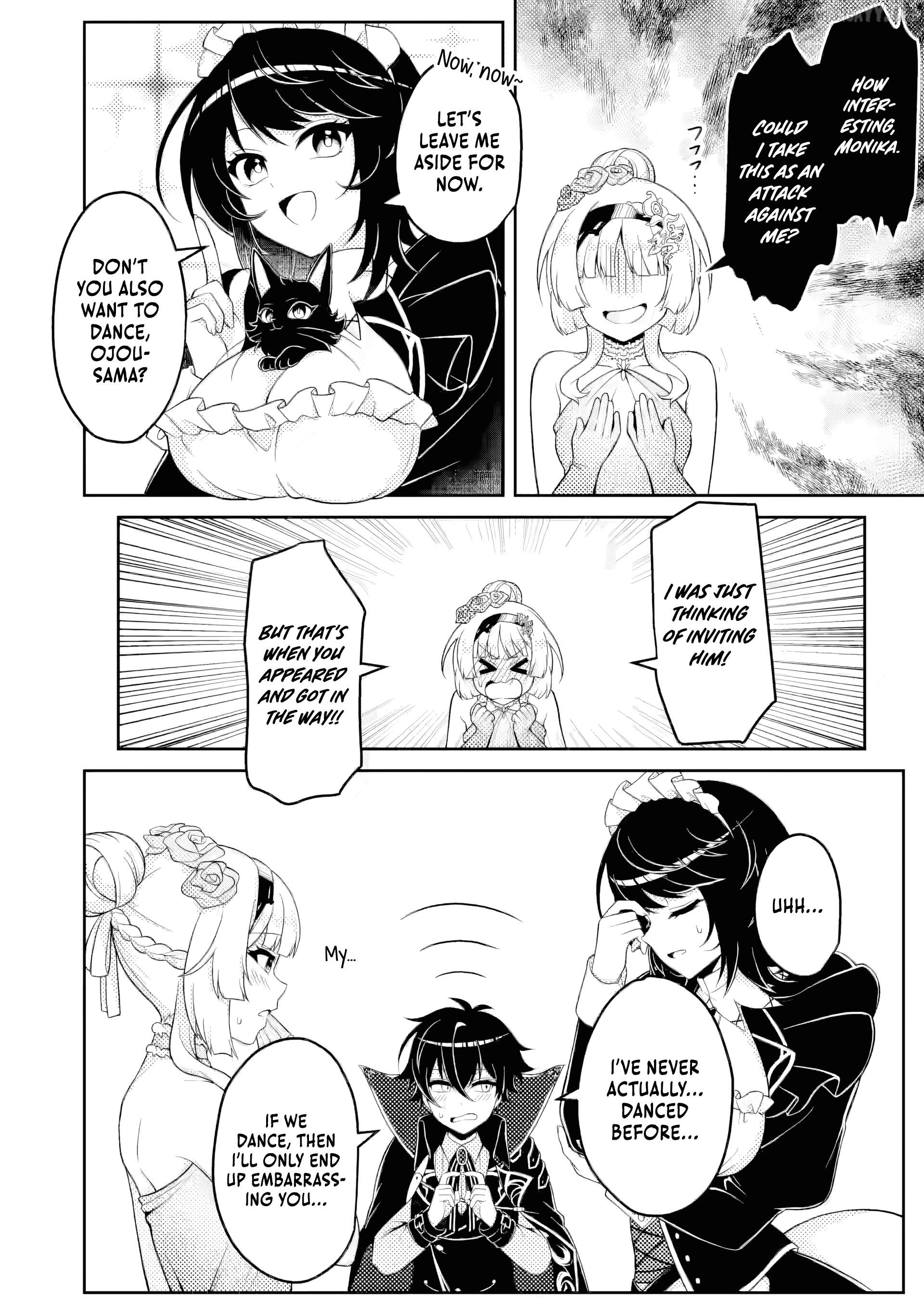 The Incompetent Villainous Prince Wants to Survive ~I was Reincarnated Into a Romance RPG as a Mob Villain, But I will Ignore the Original Work and Aim to Become the Strongest~ Chapter 12.2 - page 2