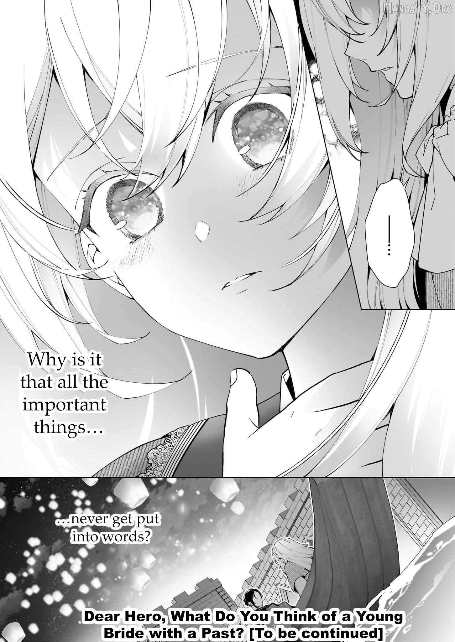 Hero, what do you think of a young wife with a mysterious past? Chapter 10 - page 34