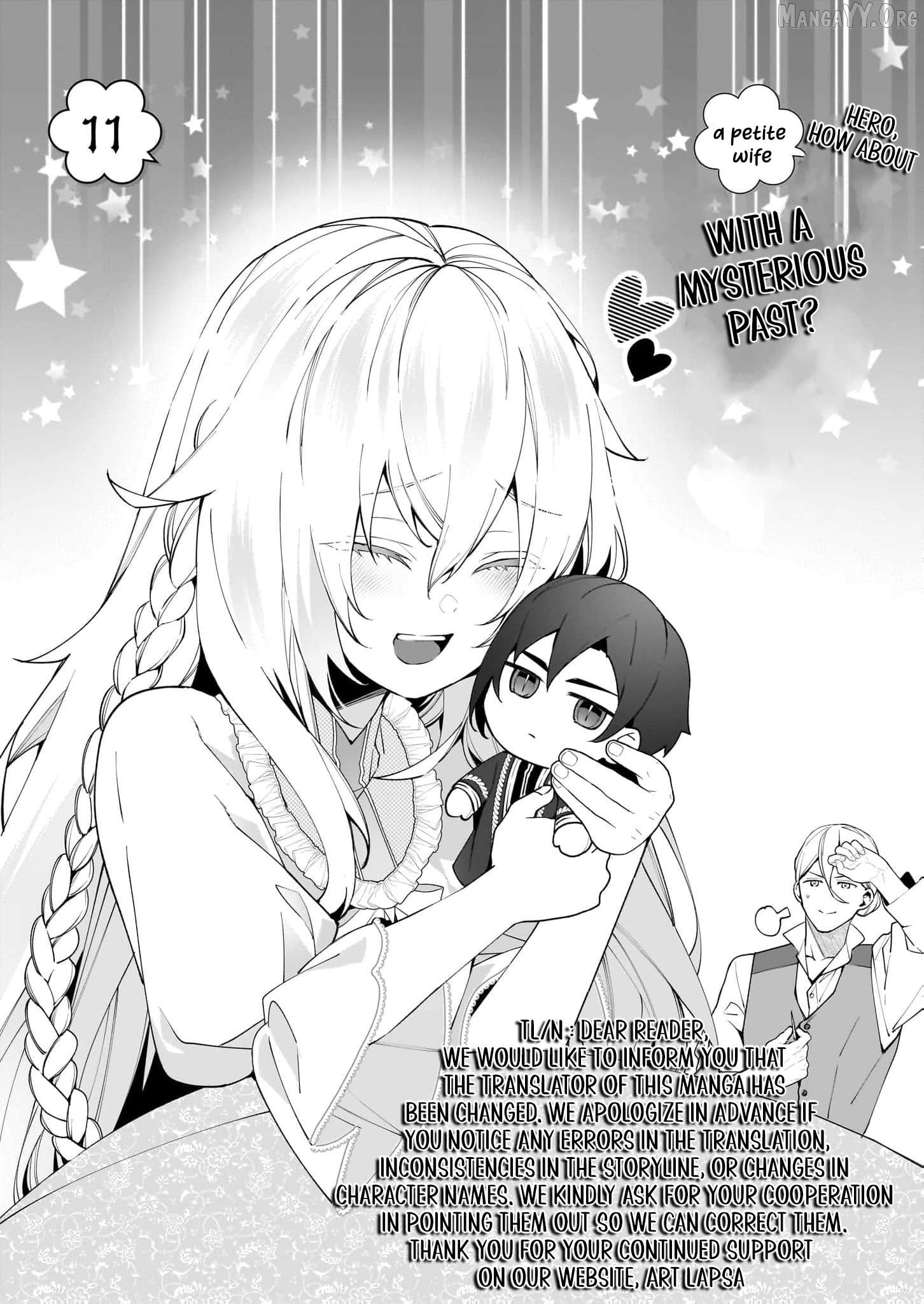 Hero, what do you think of a young wife with a mysterious past? Chapter 11 - page 4