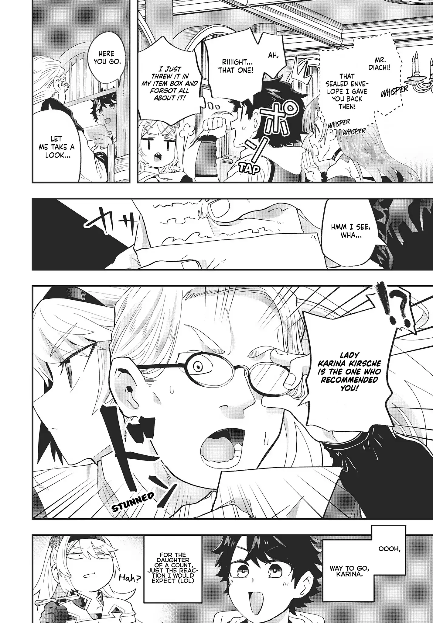 Muteki Shounin no Isekai Nariagari Monogatari ~Gendai no Seihin o Jizai ni Toriyoseru Sukiru ga Aru Node Isekai de wa Rakushoudesu~ Chapter 18 - page 2