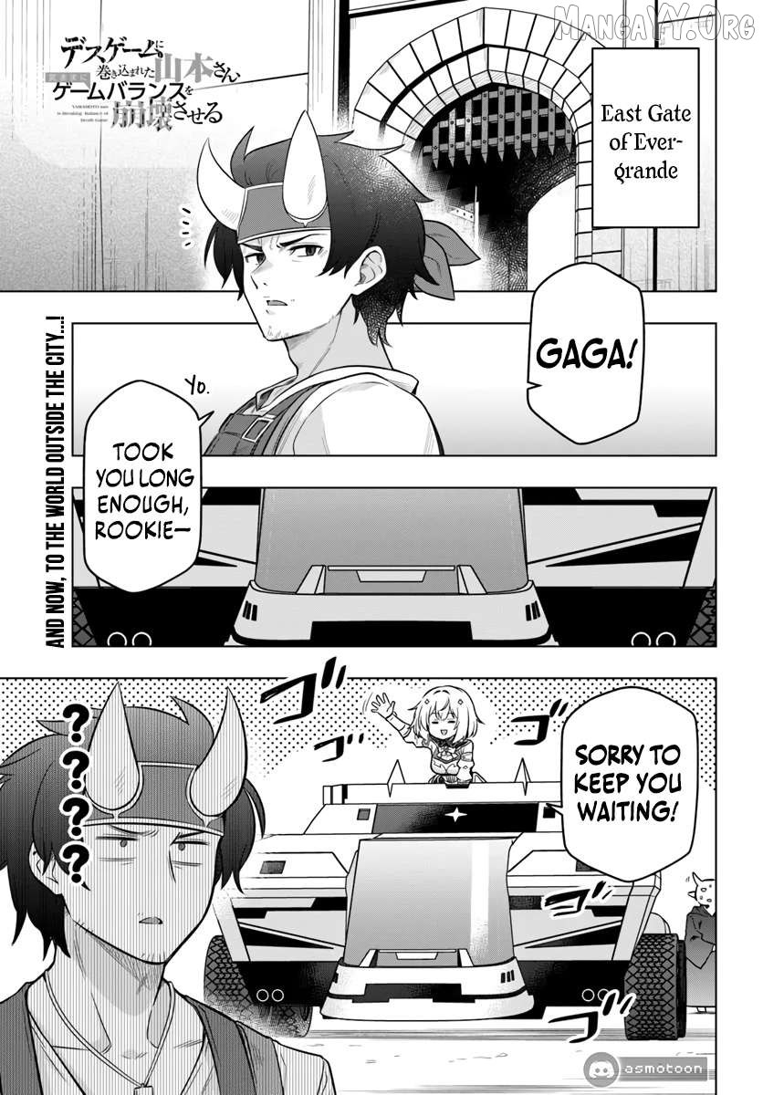Desugemu Ni Makikomareta Yamamoto-san, Kimama Ni Gemu Baransu Wo Hokai Saseru Chapter 6 - page 2