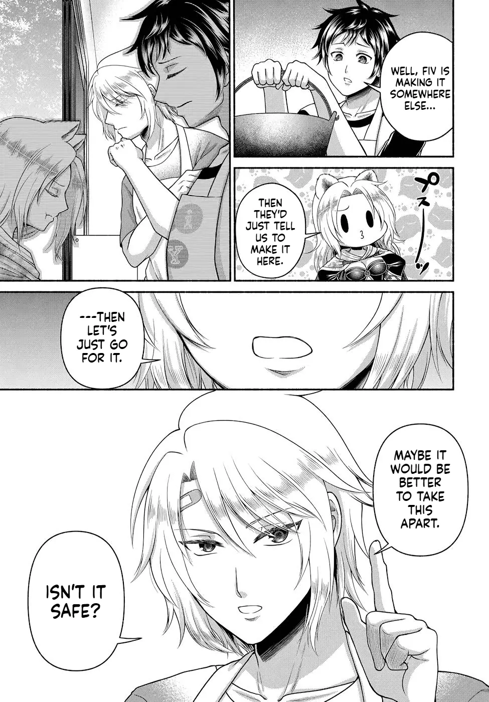Kitchen Car "Deli-joy" - Shasou Kara Isekai e Umaimono Mitsuyu Hanbaichuu! Chapter 10 - page 12