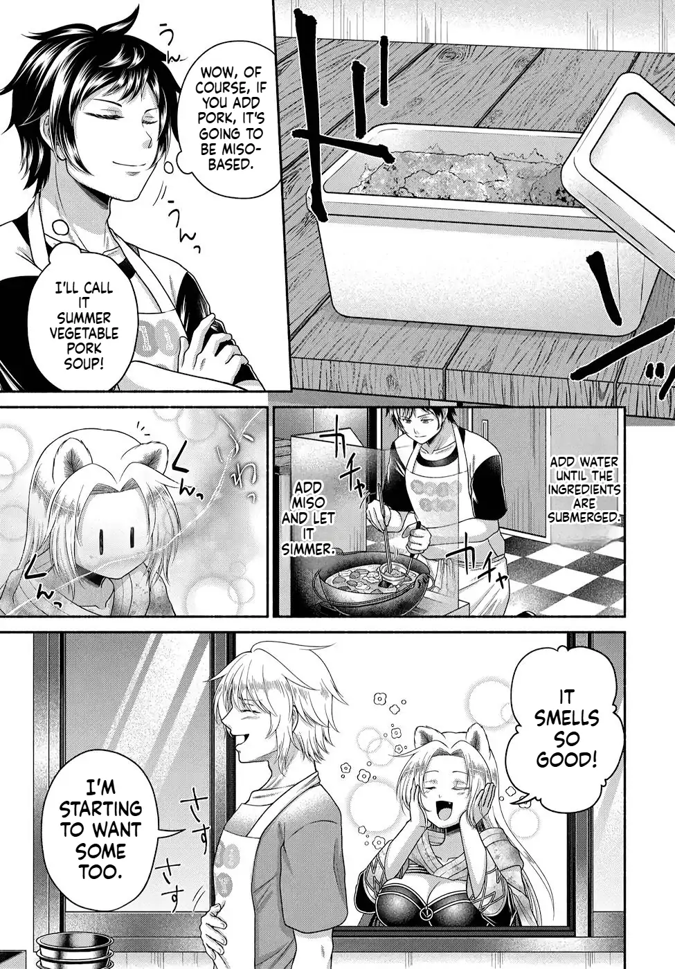 Kitchen Car "Deli-joy" - Shasou Kara Isekai e Umaimono Mitsuyu Hanbaichuu! Chapter 10 - page 17