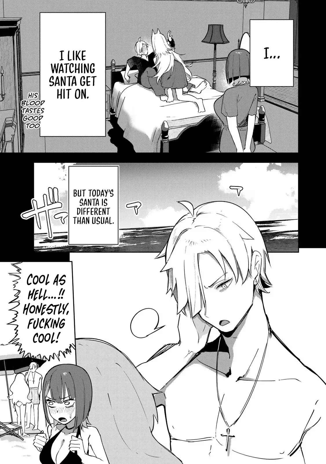 Kyuuketsuki-san wa Chitoraretai Chapter 19 - page 2