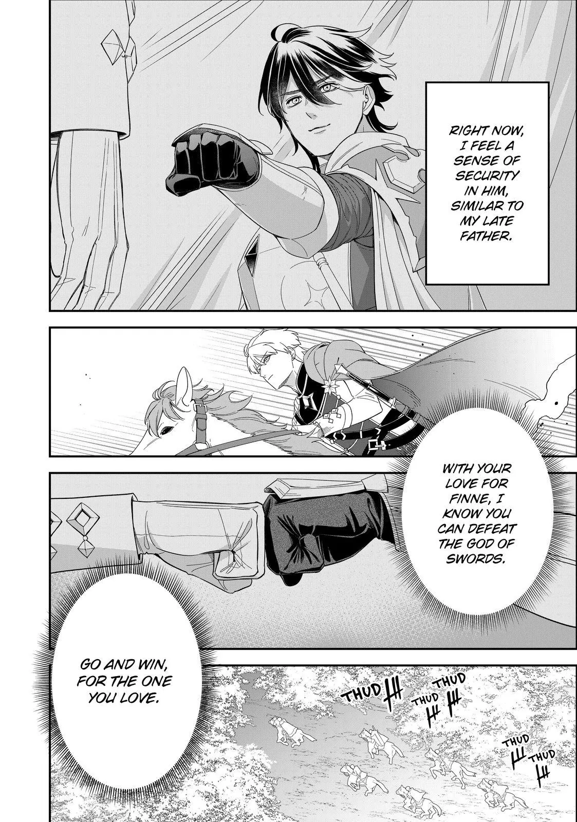 The Battlefield Saint: I Was Made to Marry a Duke Knight in Place of My Little Sister, but I’ve since Found Happiness Chapter 30.2 - page 3