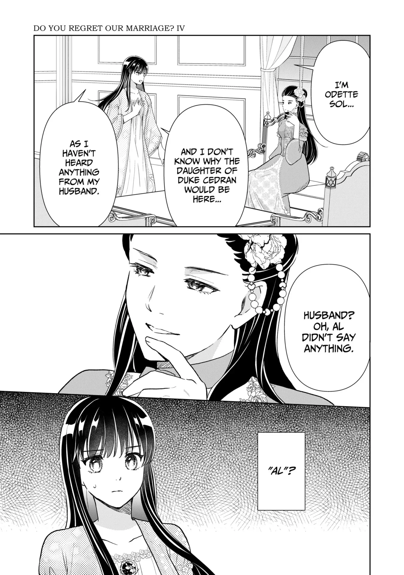 Do You Regret Our Marriage? Chapter 40 - page 6