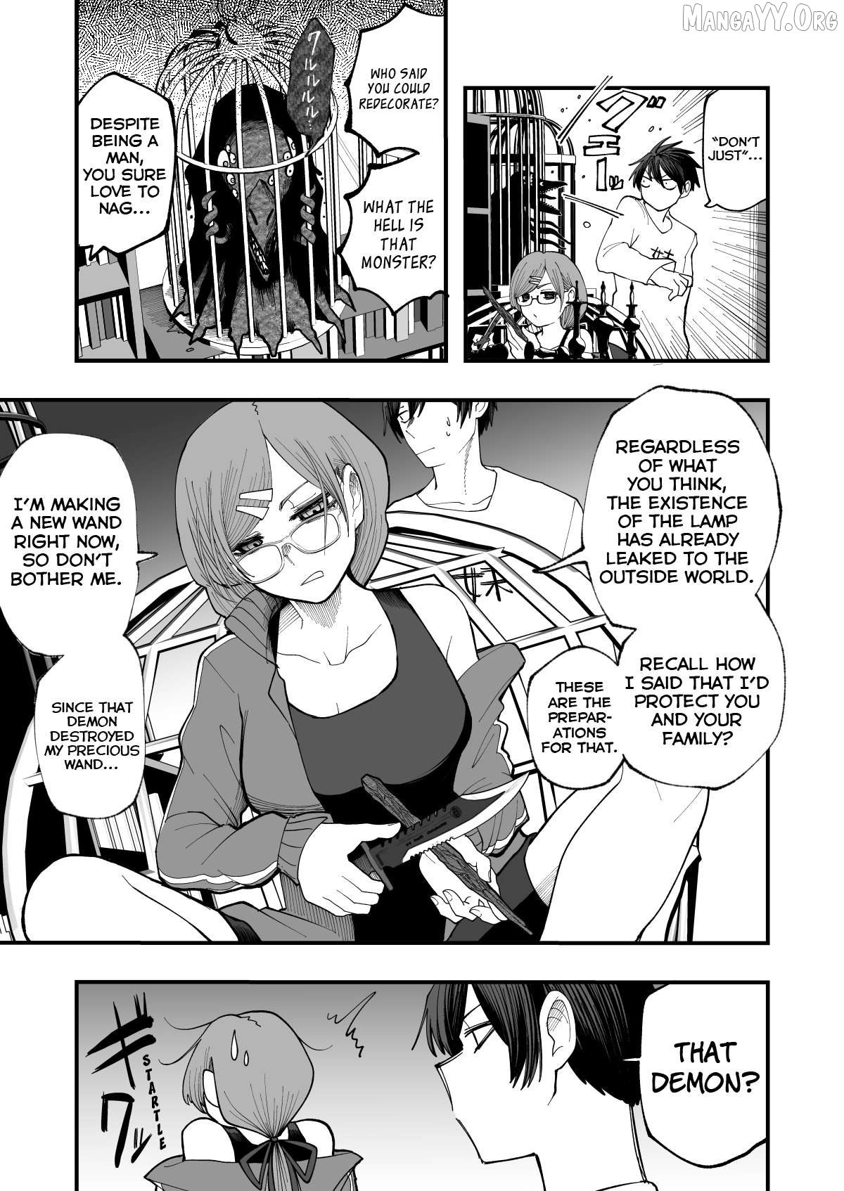 A Story About Making a Wish to the Genie of the Lamp Chapter 5 - page 3