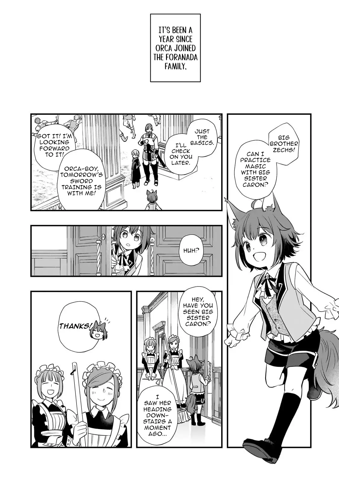 I’ve Reincarnated Into the Older Brother of a Villainess That Was Fated to Die, so I Decided to Nurture Her to Change the Future ~ I’m the Strongest in the World, but the Cutest in the World Is My Little Sister ~ Chapter 8.2 - page 2
