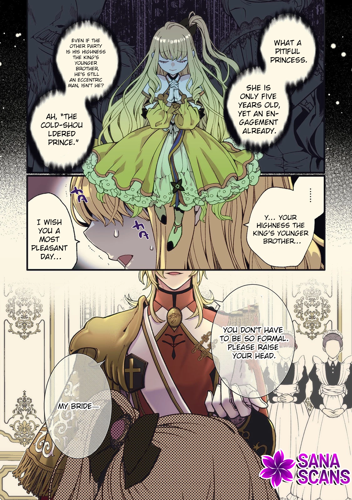 At 5, I Became the Dragon Emperor’s Bride Chapter 1 - page 1