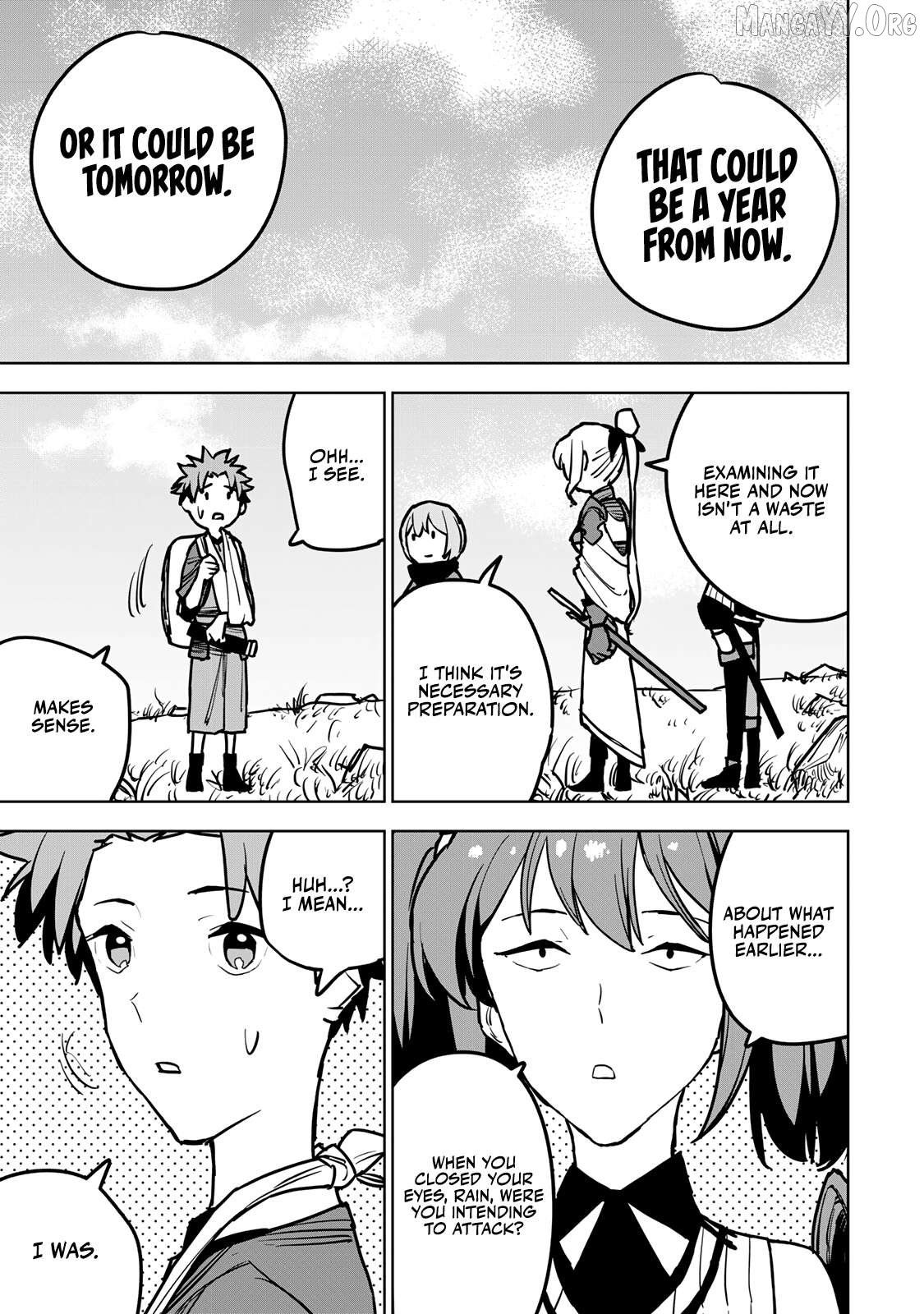 Tsuihou sareta cheat fuyo majutsushi wa ki mama na second life wo ouka suru. ~ora wa buki dake janaku, arayuru mono ni "kyouka point" wo fuyo dekiru shi, ore no ishi de itsudemo kouka wo kaijo dekiru kedo, nokotta hitotachi daijoubu?~ Chapter 18 - page 11