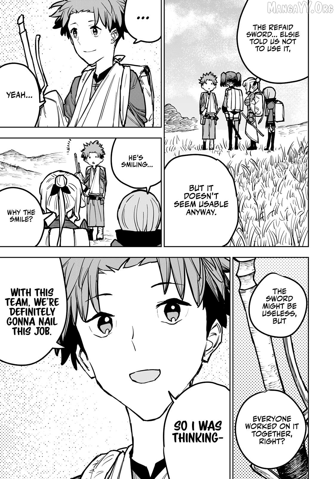 Tsuihou sareta cheat fuyo majutsushi wa ki mama na second life wo ouka suru. ~ora wa buki dake janaku, arayuru mono ni "kyouka point" wo fuyo dekiru shi, ore no ishi de itsudemo kouka wo kaijo dekiru kedo, nokotta hitotachi daijoubu?~ Chapter 18 - page 23