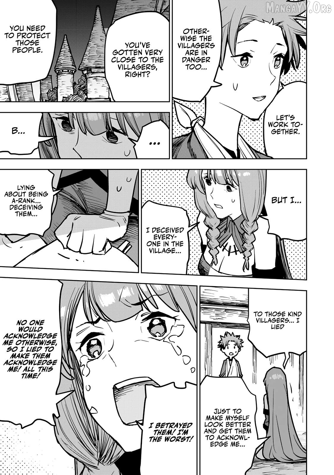Tsuihou sareta cheat fuyo majutsushi wa ki mama na second life wo ouka suru. ~ora wa buki dake janaku, arayuru mono ni "kyouka point" wo fuyo dekiru shi, ore no ishi de itsudemo kouka wo kaijo dekiru kedo, nokotta hitotachi daijoubu?~ Chapter 20 - page 47
