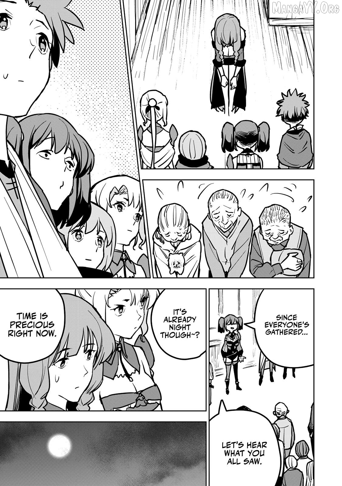 Tsuihou sareta cheat fuyo majutsushi wa ki mama na second life wo ouka suru. ~ora wa buki dake janaku, arayuru mono ni "kyouka point" wo fuyo dekiru shi, ore no ishi de itsudemo kouka wo kaijo dekiru kedo, nokotta hitotachi daijoubu?~ Chapter 20 - page 53