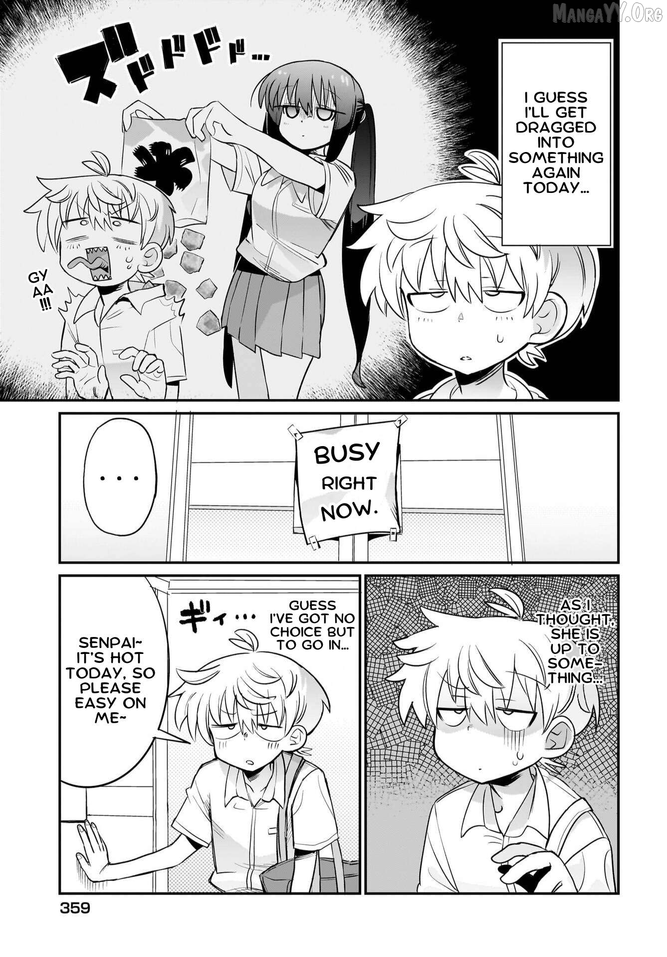 Chiriko Senpai Is Accumulating "That". Chapter 8 - page 3
