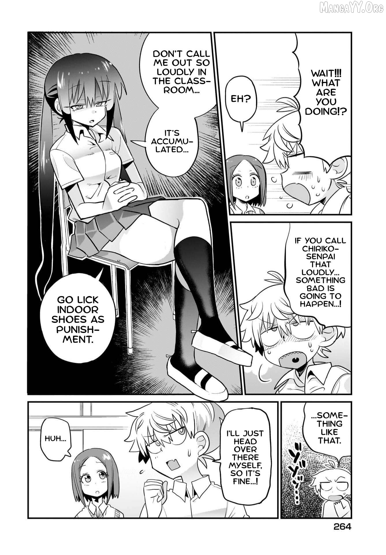 Chiriko Senpai Is Accumulating "That". Chapter 9 - page 6