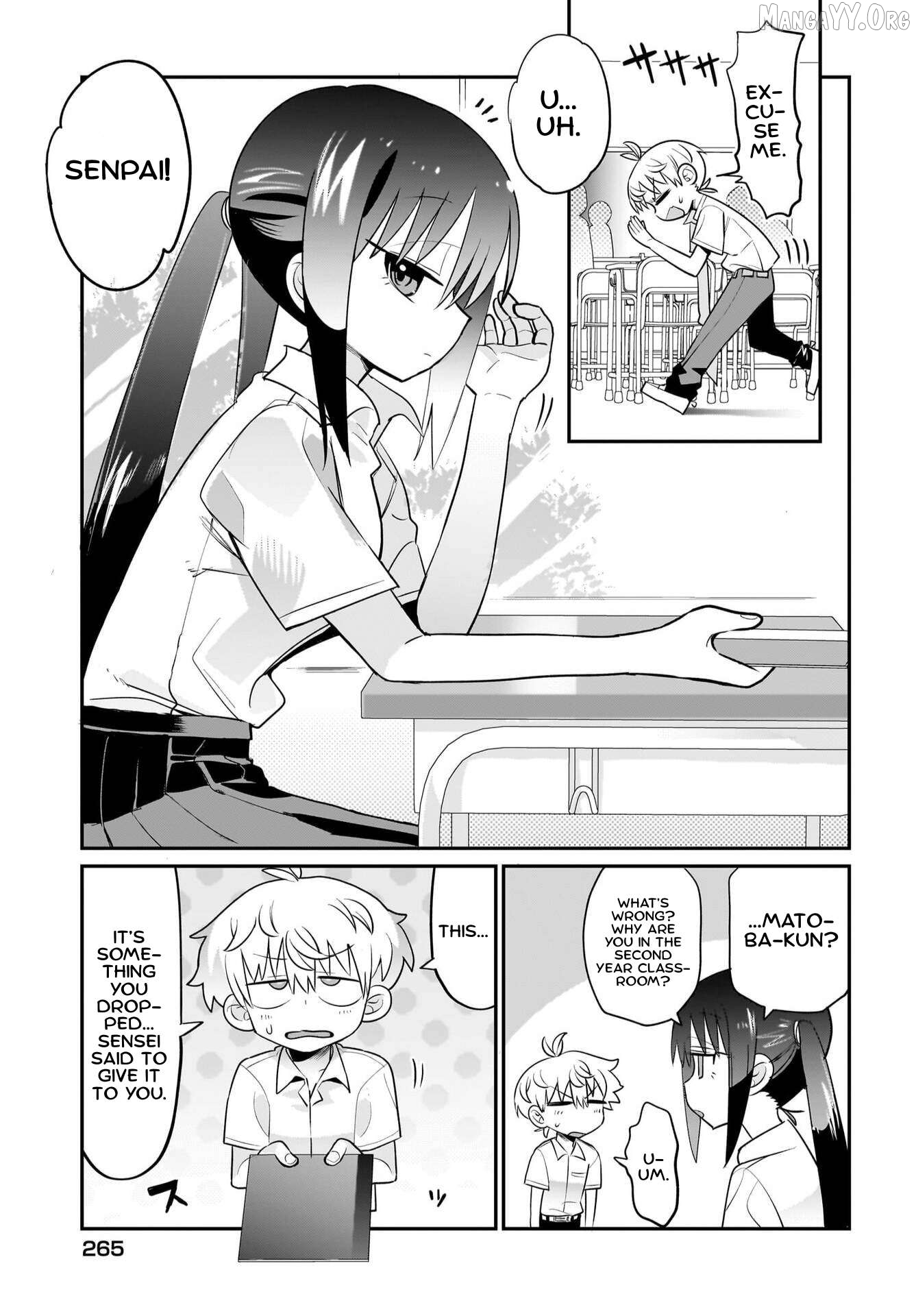Chiriko Senpai Is Accumulating "That". Chapter 9 - page 7