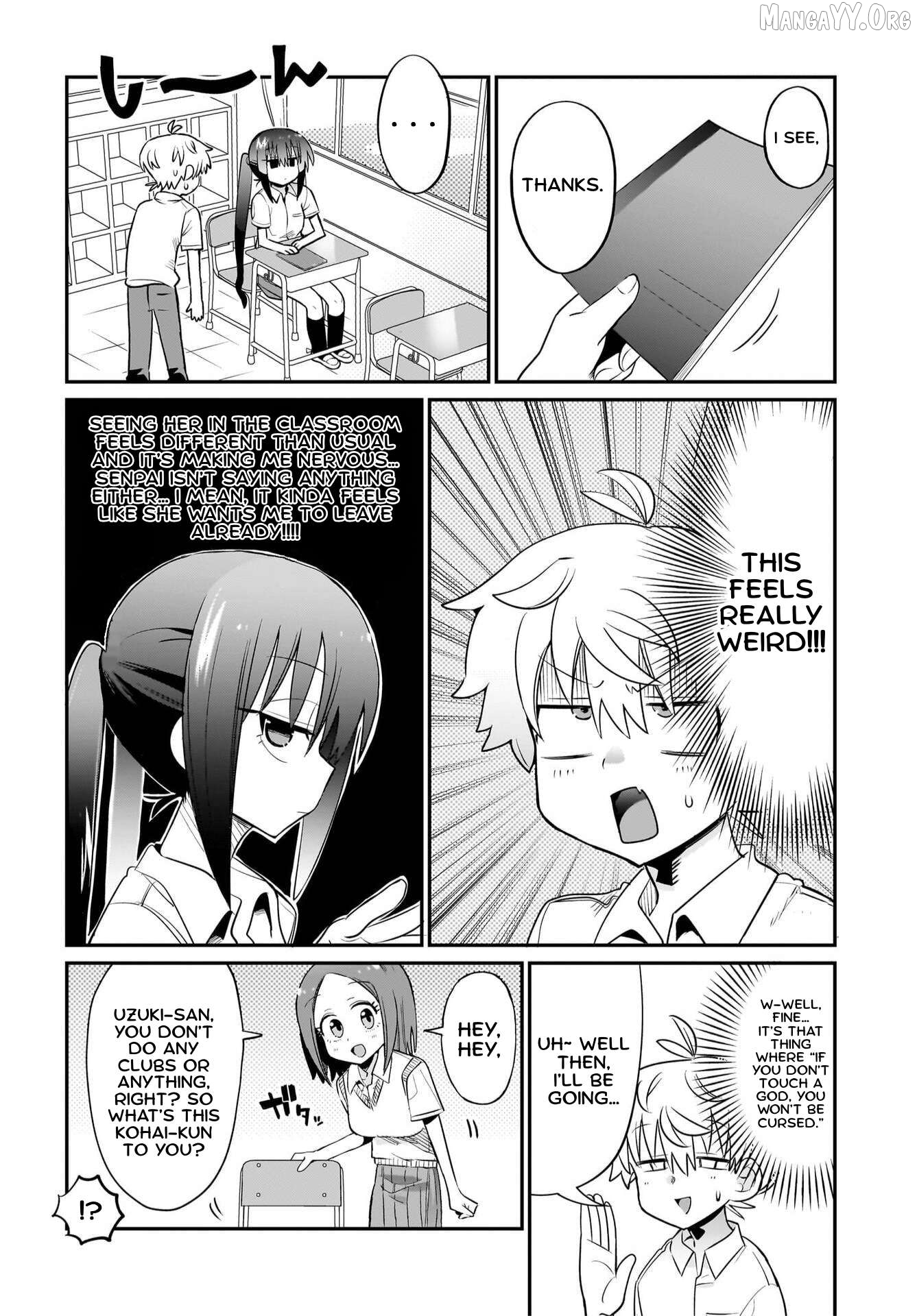 Chiriko Senpai Is Accumulating "That". Chapter 9 - page 8