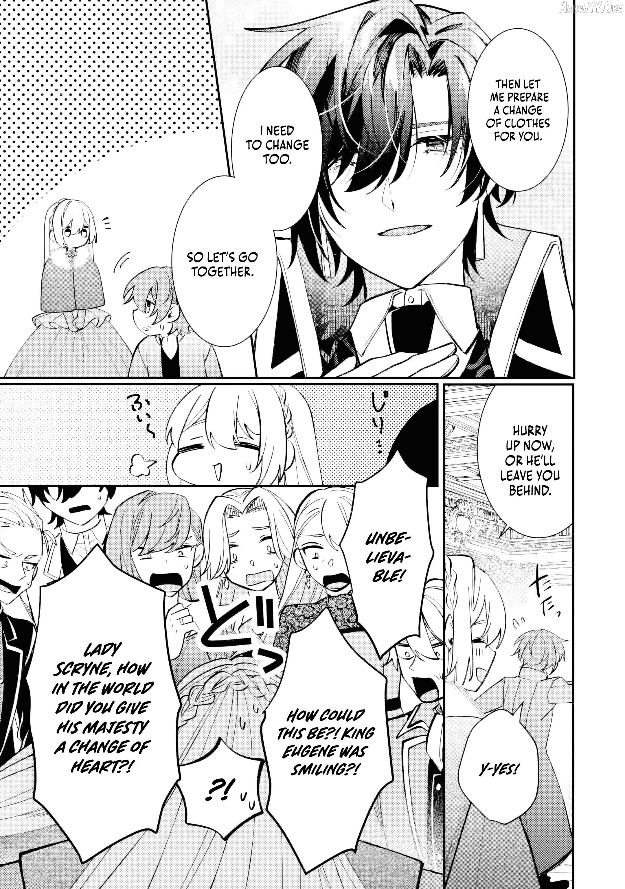 The Tyrant King She Married in Place of the Duke’s Daughter Turned Out to Be Her First Love~ Chapter 7.3 - page 1