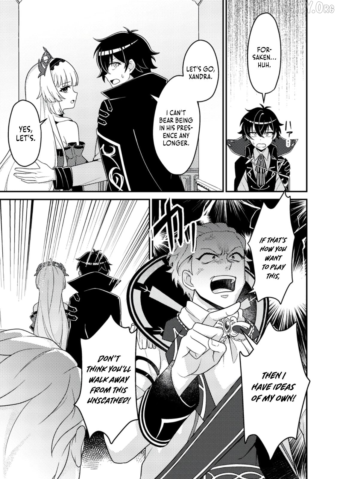 Munou no Akudou Ouji wa Ikinokoritai ~Ren'ai RPG no Akuyaku Mob ni Tensei Shita kedo, Gensaku Mushi shite Saikyou o Mezasu~ Chapter 10 - page 4