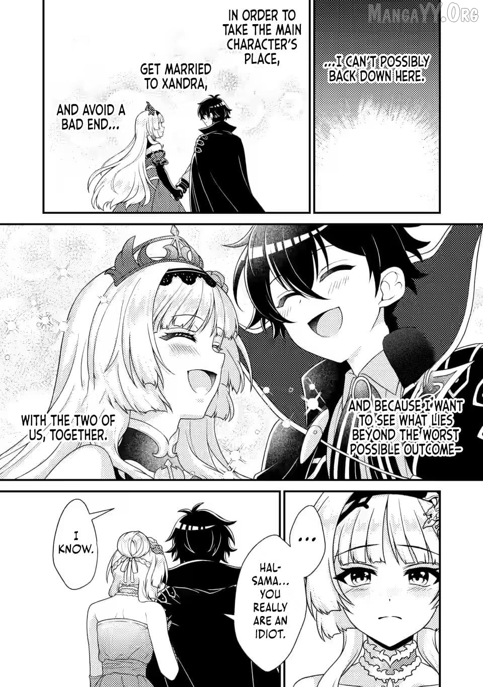 Munou no Akudou Ouji wa Ikinokoritai ~Ren'ai RPG no Akuyaku Mob ni Tensei Shita kedo, Gensaku Mushi shite Saikyou o Mezasu~ Chapter 7 - page 27