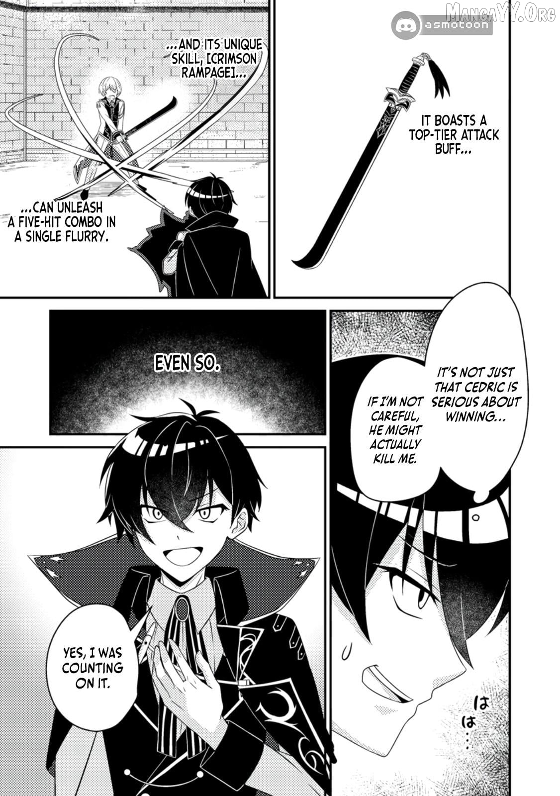 Munou no Akudou Ouji wa Ikinokoritai ~Ren'ai RPG no Akuyaku Mob ni Tensei Shita kedo, Gensaku Mushi shite Saikyou o Mezasu~ Chapter 8 - page 26