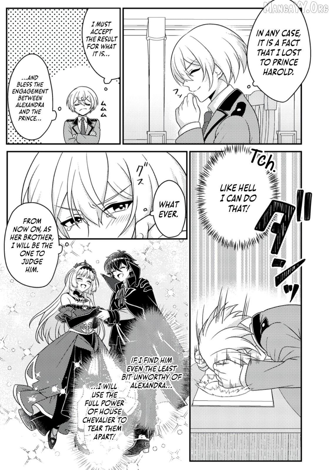 Munou no Akudou Ouji wa Ikinokoritai ~Ren'ai RPG no Akuyaku Mob ni Tensei Shita kedo, Gensaku Mushi shite Saikyou o Mezasu~ Chapter 9 - page 20