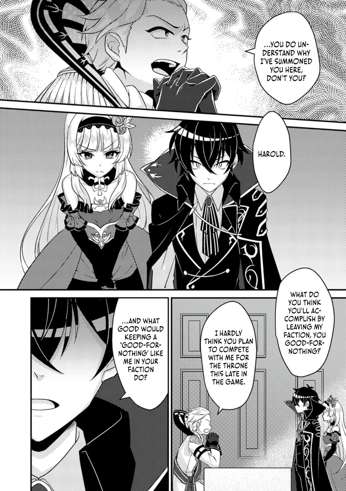 Munou no Akudou Ouji wa Ikinokoritai ~Ren'ai RPG no Akuyaku Mob ni Tensei Shita kedo, Gensaku Mushi shite Saikyou o Mezasu~ Chapter 9 - page 25