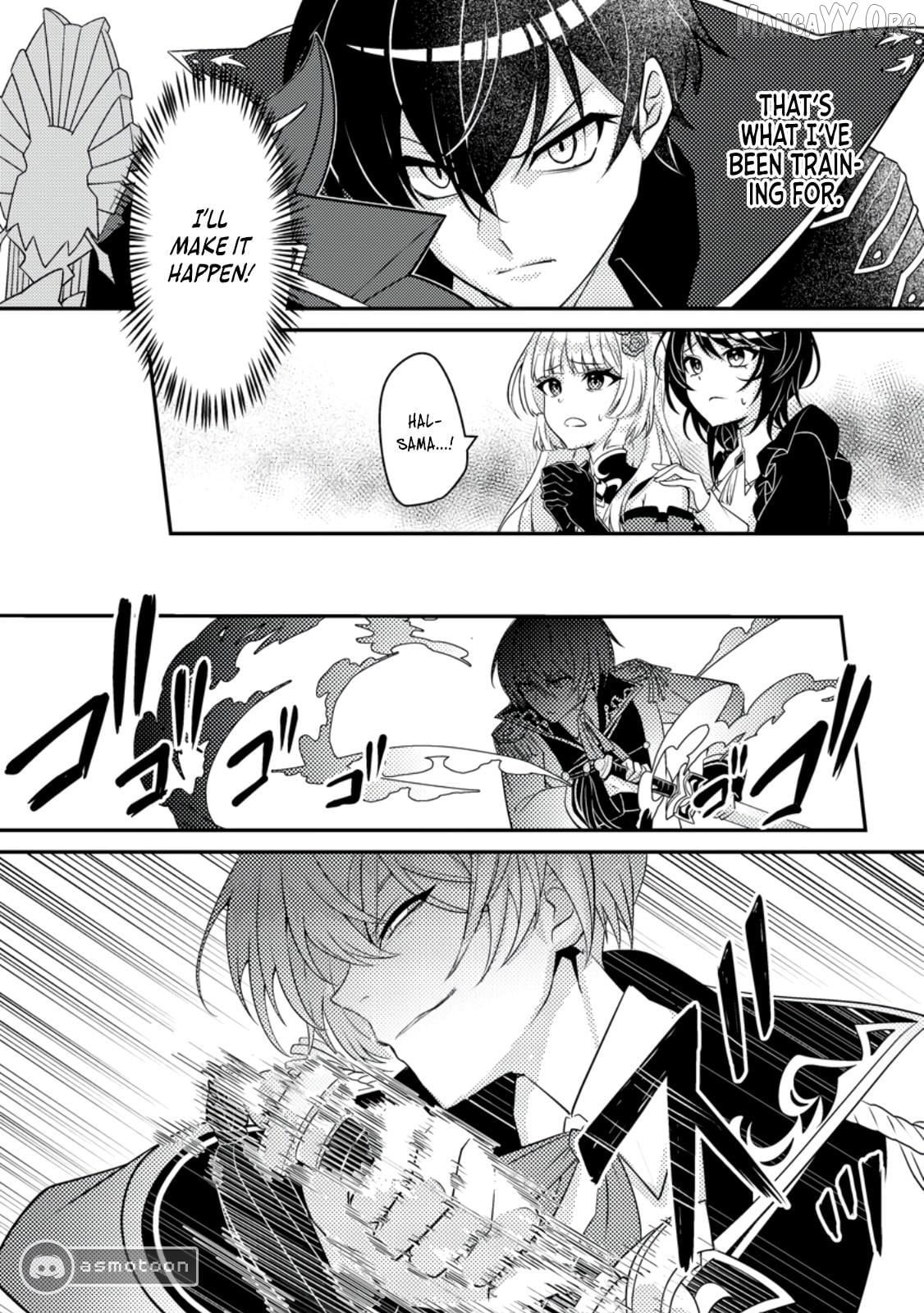 Munou no Akudou Ouji wa Ikinokoritai ~Ren'ai RPG no Akuyaku Mob ni Tensei Shita kedo, Gensaku Mushi shite Saikyou o Mezasu~ Chapter 9 - page 6